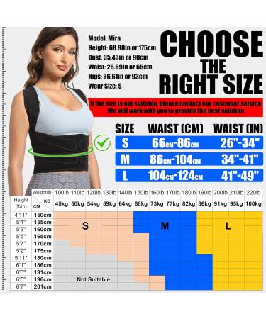 Adjustable Posture Corrector for Women & Men | Breathable Back Brace for Scoliosis Hunchback & Back Pain Relief | Large Size Support - Buy Online on GoSupps.com