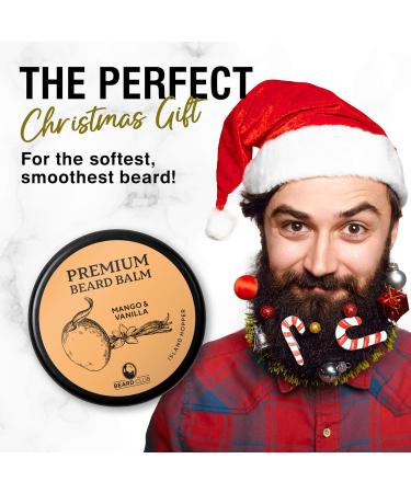 Beard Club Island Hopper Beard Balm - Mango & Vanilla Scent - Premium Organic Conditioner for Men - Shapes, Softens, and Prevents Itching - Natural Beard Wax - Buy Online on GoSupps.com