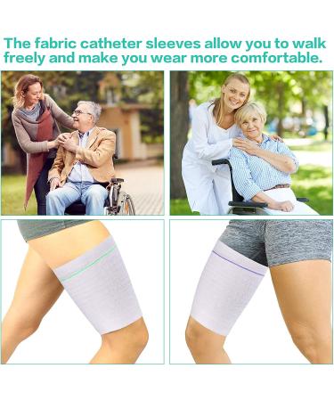 Washable Catheter Leg Bag Holder Sleeve - Large Size for Men and Women - Urinary Drainage Bag Cover - Incontinence Supplies - Pack of 1 - Buy Online on GoSupps.com
