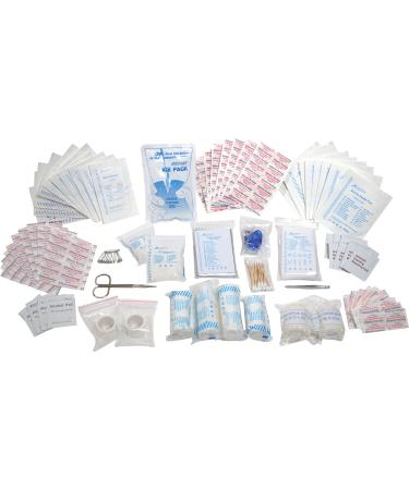 First Aid Kit Refill - 200 Piece - Extra Replacement Supplies for First Aid Kits, Loose Packed Restock Supply Pack 200 Piece Set