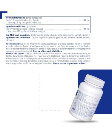 Pure Encapsulations - CLA 1000 mg - Conjugated Linoleic Acid to Support Healthy Body Composition - 60 Softgel Capsules - Buy Online on GoSupps.com