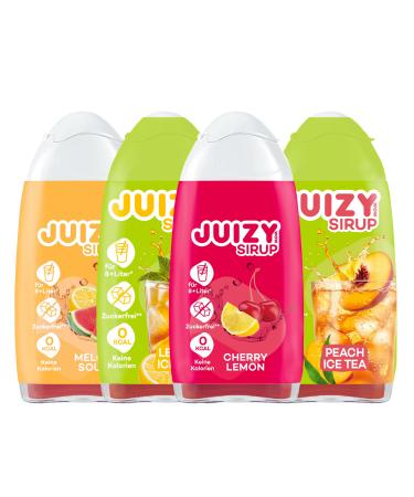 M lange de 4 (1 de chaque 1 citron cerise melon) t mixte 260 ml (Lot de 1)