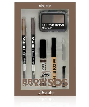 MISS COP SOS Eyebrow Box Set