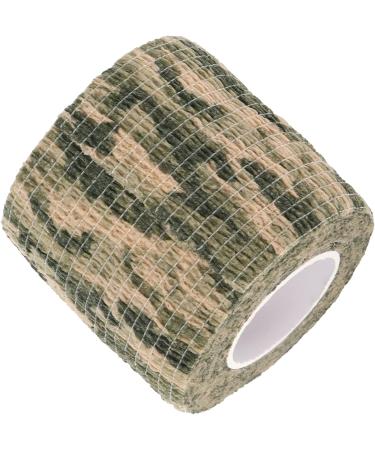 Reusable Camouflage Elastic Bandage - Ankle Knee Finger Arm Support for Outdoor Hunting - Grass Green - Buy Online on GoSupps.com