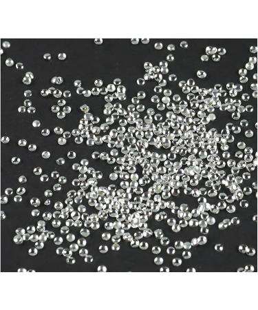 Mini Beads Nail Nail Art Studs Nail Gems Gold Silver Nail Art Manicure Supplies DIY Nail Art Decorations Nail Art Studs Gold Silver Nail Mini Bead Nail Art Manicure Supply Silver 0.8mm - Buy Online on GoSupps.com