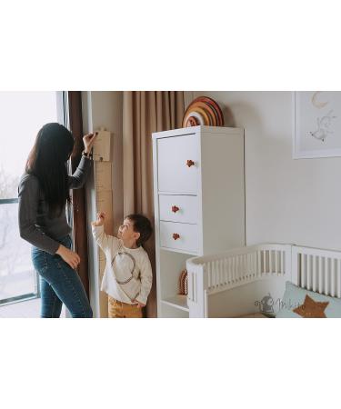 Buy Mikito Holz Ma for Kids - Growth Chart with Wall Attachment | Natural Wood Wall Decor for Children's Room | Perfect Measuring Strip Puzzle for Boys & Girls - Buy Online on GoSupps.com