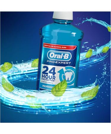 Oral B Manual Pro-expert Professional Protection Mouthwash 500 ml - Buy Online on GoSupps.com