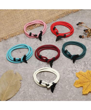 Shop OralGos Multilayer Milan Viking Bracelet & Whale Tail Bracelet for Men | Beach Jewelry in Blue - International Shipping Available - Buy Online on GoSupps.com