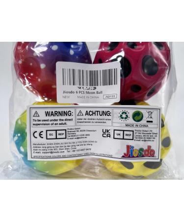 Jiosdo Astro Jump Ball - 6 High Springing Galaxy Balls for Outdoor Fun | Perfect Gifts for Kids & Birthday Celebrations - Buy Online on GoSupps.com