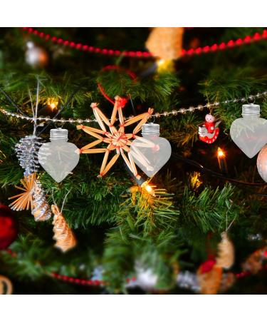 Abaodam 10pcs Juice Bottles Waterbottle Beverage Bottles Storage Bottle Christmas Tree 7.4X5.6X3CM Silver - Buy Online on GoSupps.com