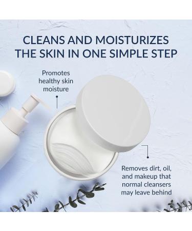 Plexaderm Reset and Replenish Pads with Hyaluronic Acid - Hydrating Skin Cleansing Pads - Buy Online on GoSupps.com