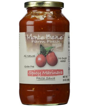 Monte Bene Spicy Marinara Pasta Sauce, 24 oz