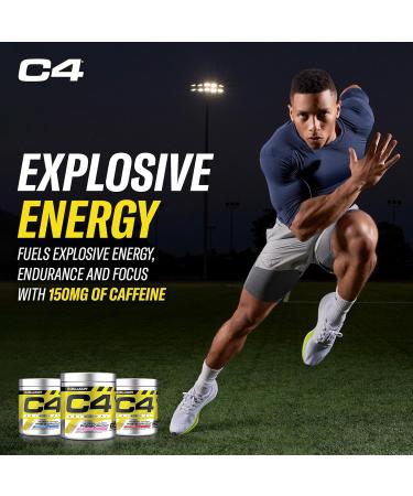 Cellucor C4 Original Pre Workout Powder - Sugar Free Preworkout Energy for Men & Women - 150mg Caffeine Beta Alanine Creatine - Pink Lemonade 60 Servings Workout Powder Pink Lemonade 60 Servings (Pack of 1) - Buy Online on GoSupps.com