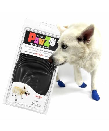 Pawz Dog - Black Dog Boots M
