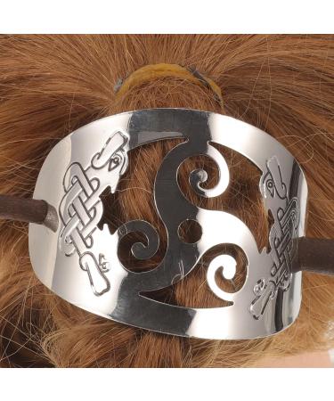 Baluue Vintage Hair Stick: Metal Hair Cuff Chinese Hair Fork Clip Hair Bun Cage Hair Pin Ponytail Holder Hair Stick Bun Holder for Women Girls Hair Styling Accessories - Buy Online on GoSupps.com