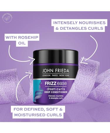John Frieda Frizz Ease Dream Curls Mask 250ml - Best Anti-Frizz Treatment for Curly Hair | Shop Now Internationally - Buy Online on GoSupps.com