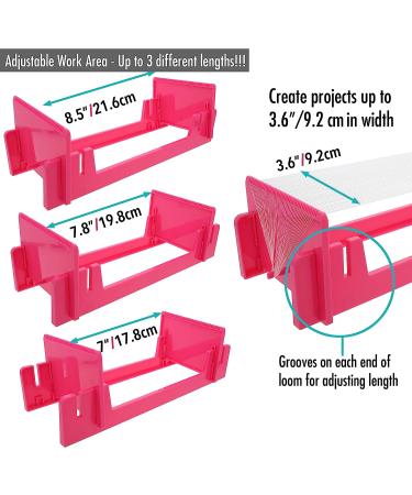 Beadsmith LoomEEZ Japanese Bead Loom Kit with Miyuki Glass Beads - Bracelets, Necklaces, Belts & More - Buy Online on GoSupps.com