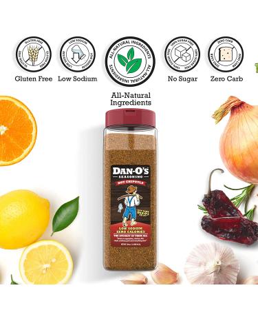 Dan-O's Hot Chipotle Seasoning - All Natural, Sugar Free, Keto | 20 oz Pack - Buy Online on GoSupps.com
