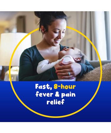 Children's Advil Suspension 4 fl. oz - Blue Raspberry-Flavored Pain & Fever Relief | 100mg Ibuprofen | Ages 2-11 - Buy Online on GoSupps.com