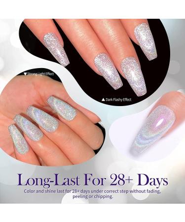 Born Pretty 9D Cat Magnetic Gel Polish - Holographic Rainbow Reflective Nail Art | 7ML - Buy Online on GoSupps.com