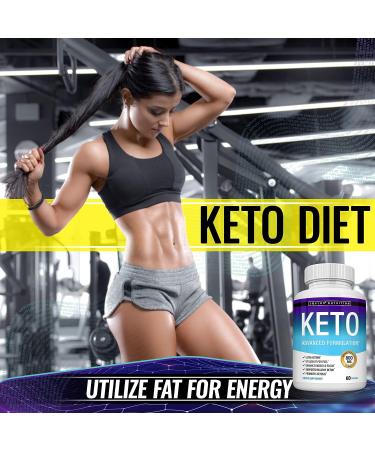 Toplux Keto Pills - Natural Ketosis Support for Energy & Focus | Ketogenic Diet Supplement Perfect for Men & Women | 60 Capsules - Buy Online on GoSupps.com