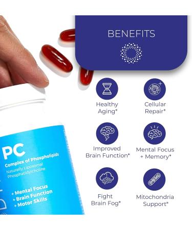 BodyBio PC Phosphatidylcholine Liquid with Flaxseed Oil - High Absorption & Potency - 16 oz - Buy Online on GoSupps.com