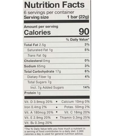Made Good Chocolate Chip Crispy Squares - 6 Pack (4.68 oz) | Healthy Snack Bars - Buy Online on GoSupps.com