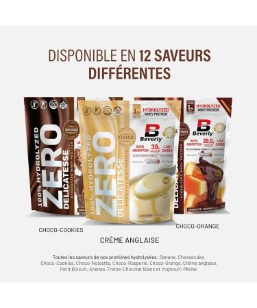 Beverly ZERO DELICATESSE | 1kg | 85% Hydrolyzed Whey Protein | With Digezyme and Tolerase | Muscle Mass and Strength | Free Blender (CHOCOLATE ORANGE) - Buy Online on GoSupps.com
