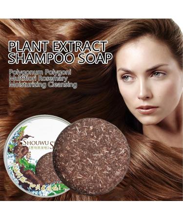  Rosixehird Hair Lightening Shampoo Bar - Multiflorum Rosemary Natural Blackout Soap - 1.94 oz. Fixing Shampoo for Gray Hair Moisturizing and Nourishing for Rosixehird - Buy Online on GoSupps.com