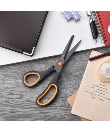 CCR Scissors 8 Inch Soft Comfort-Grip Handles Sharp Titanium Coating Blades  4-Pack - Buy Online on GoSupps.com
