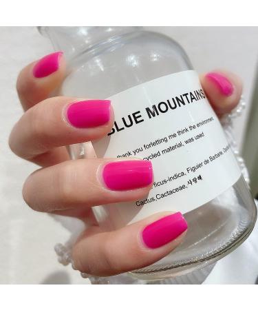 MAYCHAO Pink Gel Nail Polish 1Pc Hot Pink Gel Nail Polish 15ML Pink Gel Polish Soak Off UV LED Nail Polish Nail Art Starter Manicure Salon DIY at Home 0.5 OZ - Buy Online on GoSupps.com