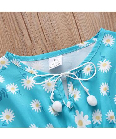 Douhoow Baby Girls Blue Swim Cover-Up Poncho | 6-12 Months - Buy Online on GoSupps.com