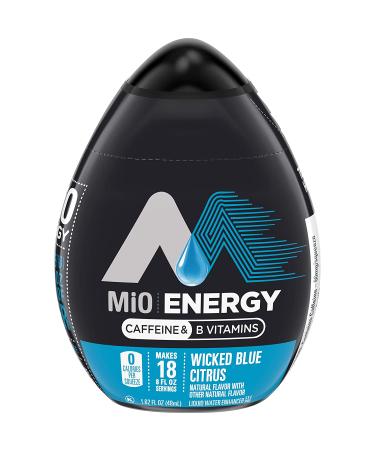 Mio Energy Water Enhancement Variety Pack - 4 Flavors: Strawberry Pineapple Smash, Tropical Fusion, Acai Berry Storm, Wicked Blue Citrus - Buy Online on GoSupps.com