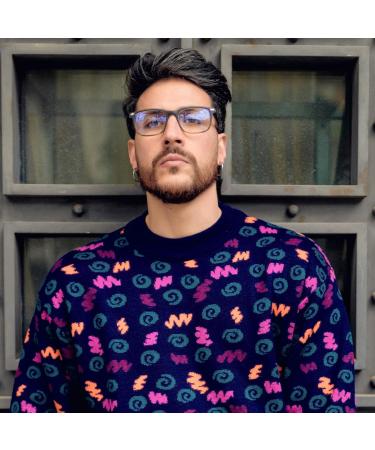 ZENOTTIC Anti-Blue Light Reading Glasses for Men - Rectangular Design with UV 400 Protection Brown/Gray Includes Glasses Case - Ideal for PC TV & Gaming - Buy Online on GoSupps.com