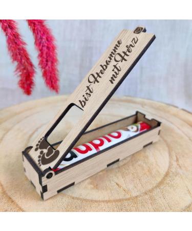 Midwife Gift - 'You are a Midwife with Heart' Chocolate Bar Gift Box | Perfect Thank You for Midwives - Buy Online on GoSupps.com