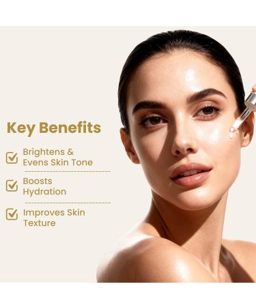 Mayam Beauty C+E FeruGlow Serum 50ml | Brightening Face Serum with Vitamin C, Niacinamide & Ferulic Acid | Anti-Aging Daily Skincare for Radiant, Smooth, Even-Looking Skin | Made in Mexico - Buy Online on GoSupps.com