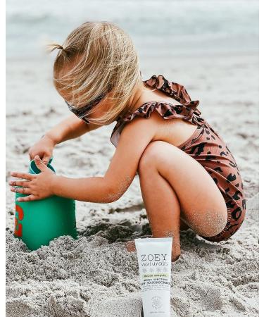 Zoey Naturals Broad Spectrum SPF 30 Sunscreen for Babies and Children - Made in USA | Cruelty Free & Reef Safe - Buy Online on GoSupps.com