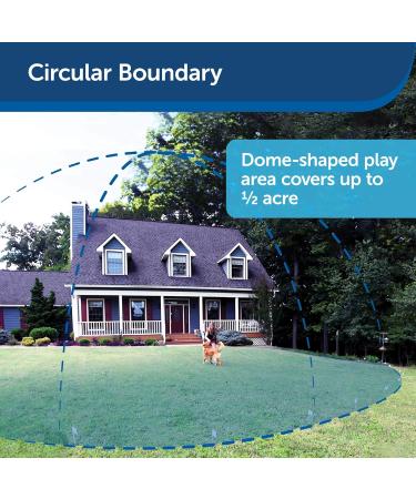 PetSafe Wireless Fence Pet Containment System + Extra Transmitter | Covers up to 1/2 Acre for Dogs over 3.6 kg - Buy Online on GoSupps.com