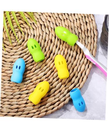 FRCOLOR 12pcs Toothbrush Cases - Protective Silicone & Wooden Pumpkin Cutouts | Travel Brush Covers & Stickers - Buy Online on GoSupps.com