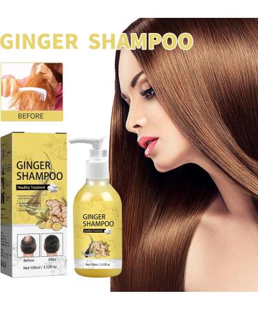 Shantou Yingji 2 pieces ginger shampoo Ginger Hair Regrowth Shampoo ginger itch relieving care shampoo hair strengthening shampoo fluffy nourishing shampoo 2 pieces x 100 ml hair2 pieces - Buy Online on GoSupps.com