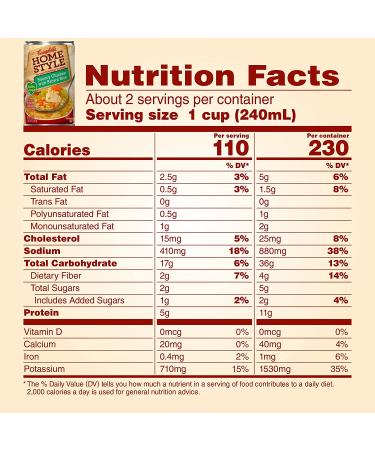 Campbell's Homestyle Healthy Request Savory Chicken Brown Rice Soup 18.6 Oz Can (Case of 12) - Buy Online on GoSupps.com