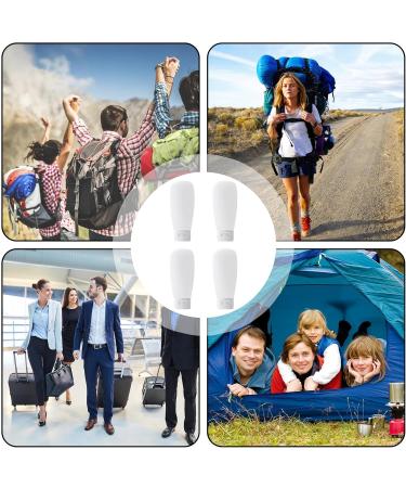 Refillable Cosmetic Dispensers - 100ml Refillable Empty Travel Containers | Refillable Cosmetic Dispensers for Liquid Lotions Cream Toner Body Soap - Buy Online on GoSupps.com