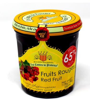 Les Comtes de Provence Fruits Rouges Red Fruit Spread Product of France (340g) 11.99 oz