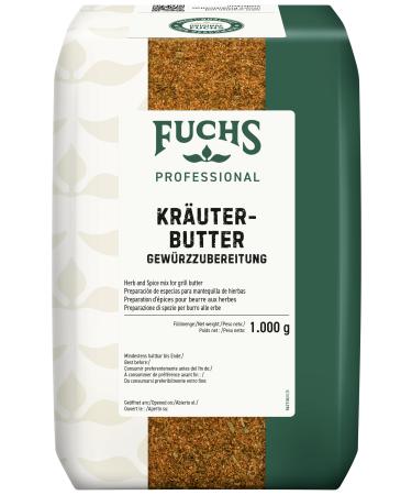 Fuchs Professional - Pr paration d' pices pour beurre aux herbes | qualit professionnelle pour les gros consommateurs | 1 kg dans un sac