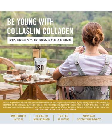 SoBodyCo CollaSlim Vanilla Meal Replacement Shake with Added Collagen 800g (1 Pack) - Weight Loss and Diet Support - Buy Online on GoSupps.com