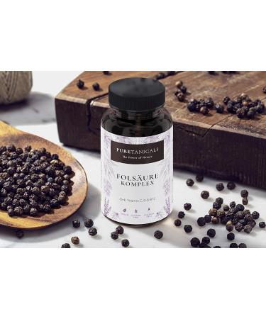 Desire to Have Children: Monk Pepper & Folic Acid Capsules | Zinc Iron Vitamin C-D-B12 | Vegan 180 Natural Capsules | Folat & Vitex Agnus Castus | High-Dose Fertility Support | Laboratory Tested in Germany - Buy Online on GoSupps.com