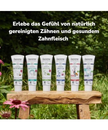 Lavera Toothpaste Sensitive & Repair - 24h Protection for Sensitive Teeth - Organic Vegan Natural Cosmetics - 75ml - Buy Online on GoSupps.com