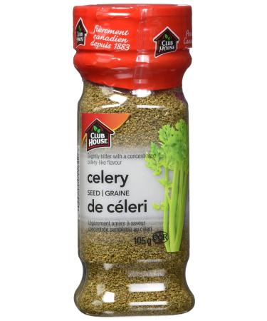 Club House Quality Natural Herbs & Spices Celery Seed 105g