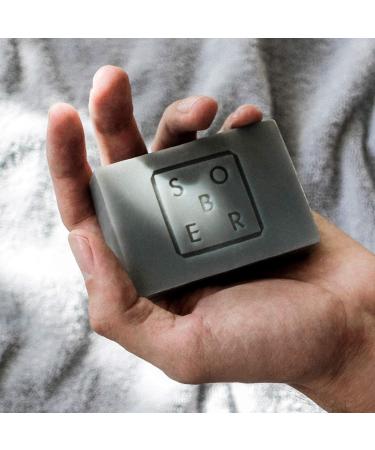  sober Sober Hand & Body Natural Vegan Plant-Based Soap gently cleanses and moisturizes the skin with 5 oils 100g - Buy Online on GoSupps.com