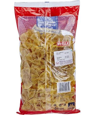  Italian Gourmet E.R. Divella Farfalle N. 85 Pack of 24 durum wheat semolina pasta 500g + Italian Gourmet Polpa di Pomodoro 400g - Buy Online on GoSupps.com